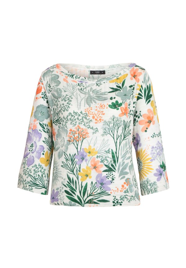 Ivko BOAT NECK FLORAL