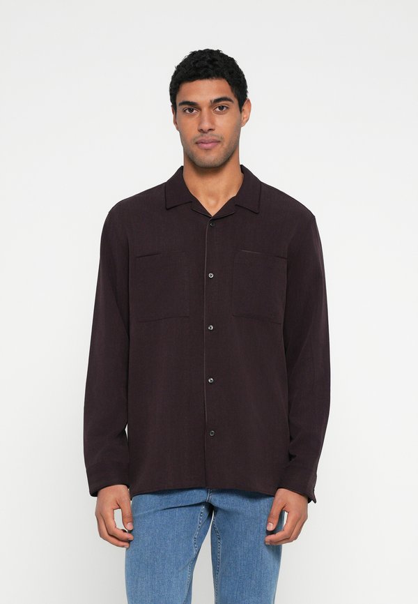 Calvin Klein GLOSSY CAMP COLLAR EASY SHIRT