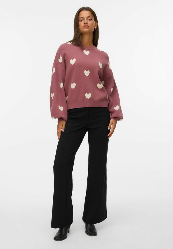 Vero Moda Knitted VMSOMEONE Knitted - Jumper - rose brown