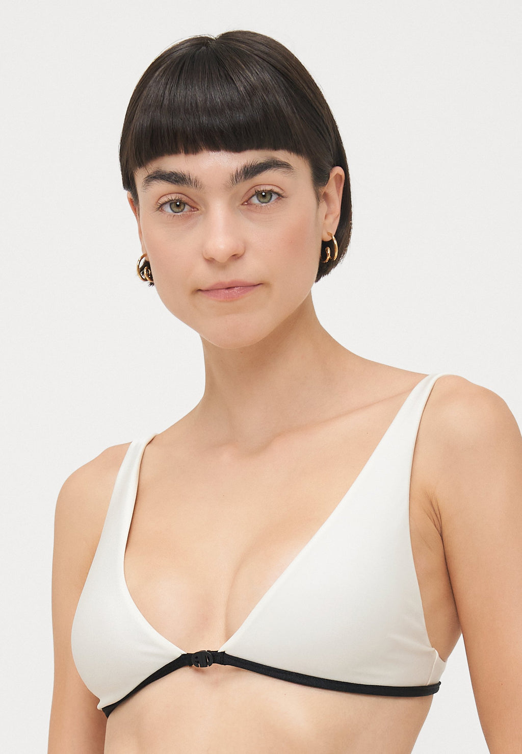ADRIANA DEGREAS SOLID TIE SIDE