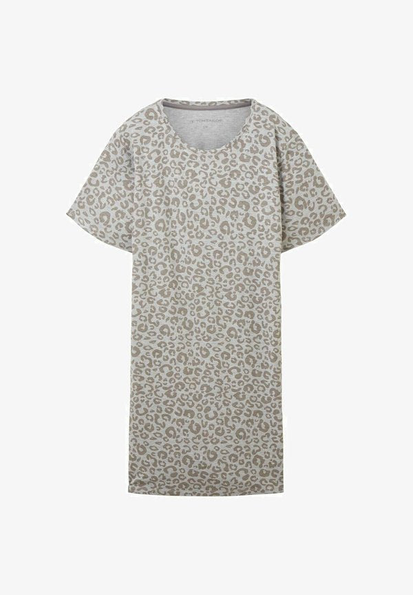 TOM TAILOR Nightie - grey medium allover