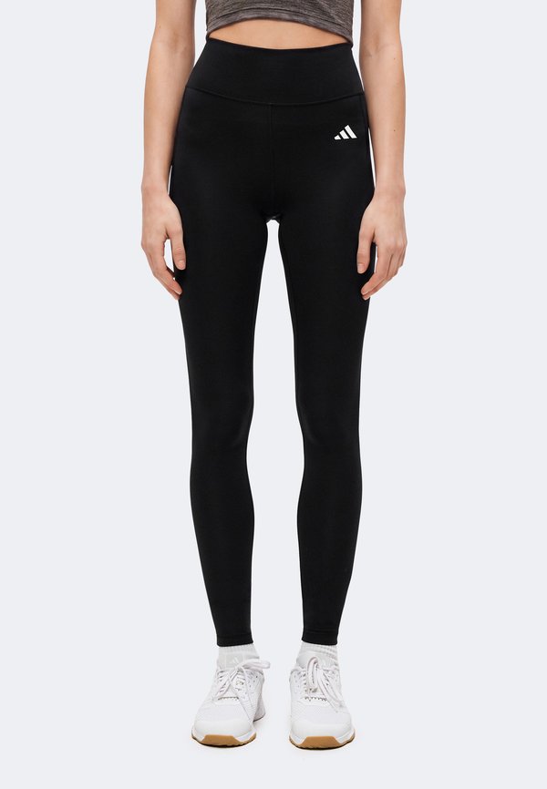 adidas Performance ADIDAS OPTIME ESSENTIALS STASH POCKET FULL LENGTH LEGGINGS - Leggings - black