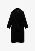 Mango Classic coat - black