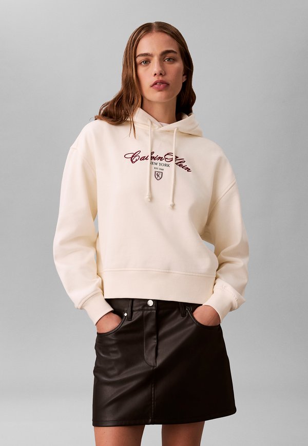 Calvin Klein Jeans SCRIPT LOGO GRAPHIC CROPPED