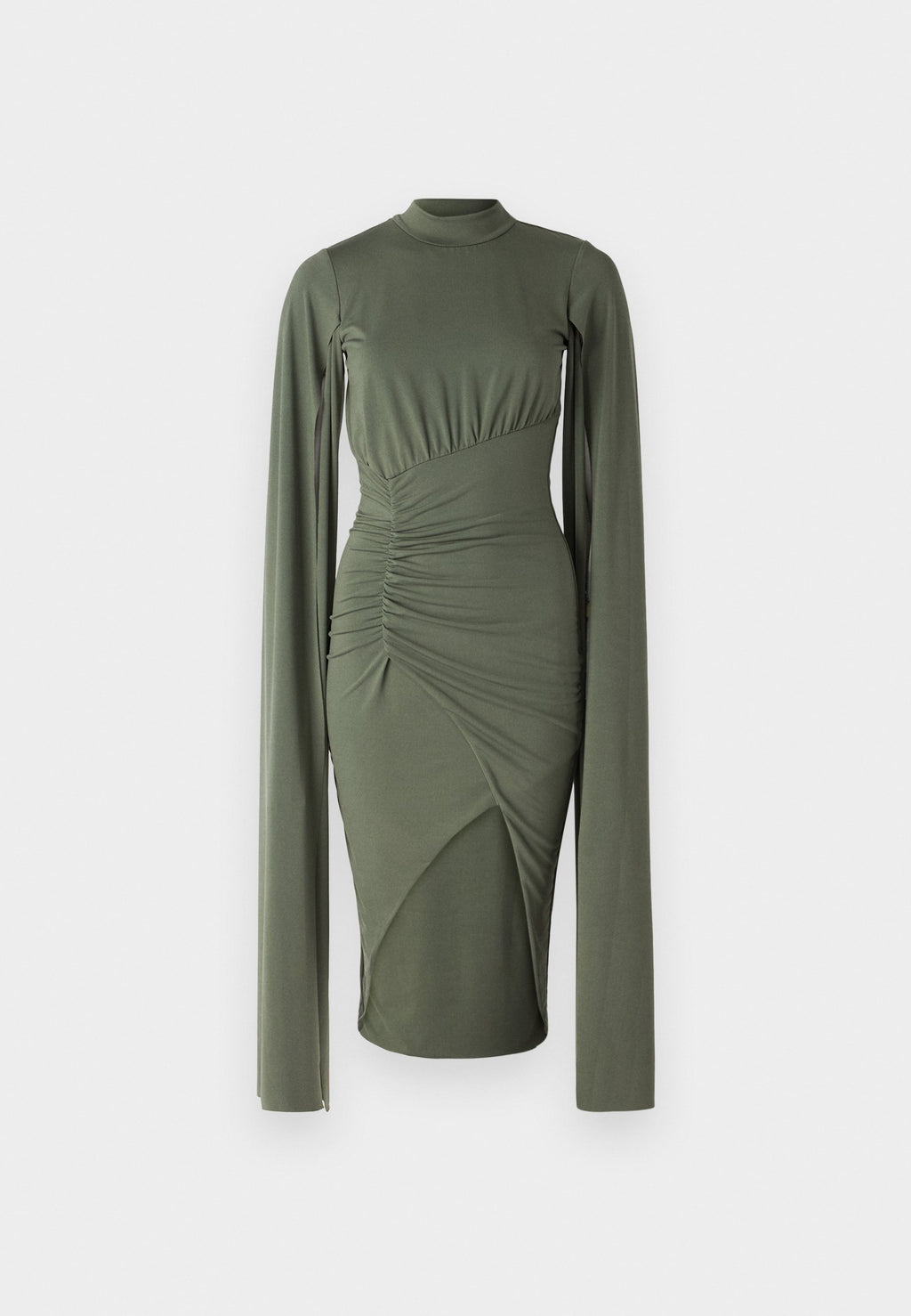 WAL G. DOHA OPEN SLEEVE SLINKY DRESS