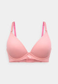 Puma WOMEN SOFT PADDED BRA - Triangle bra - dusty pink