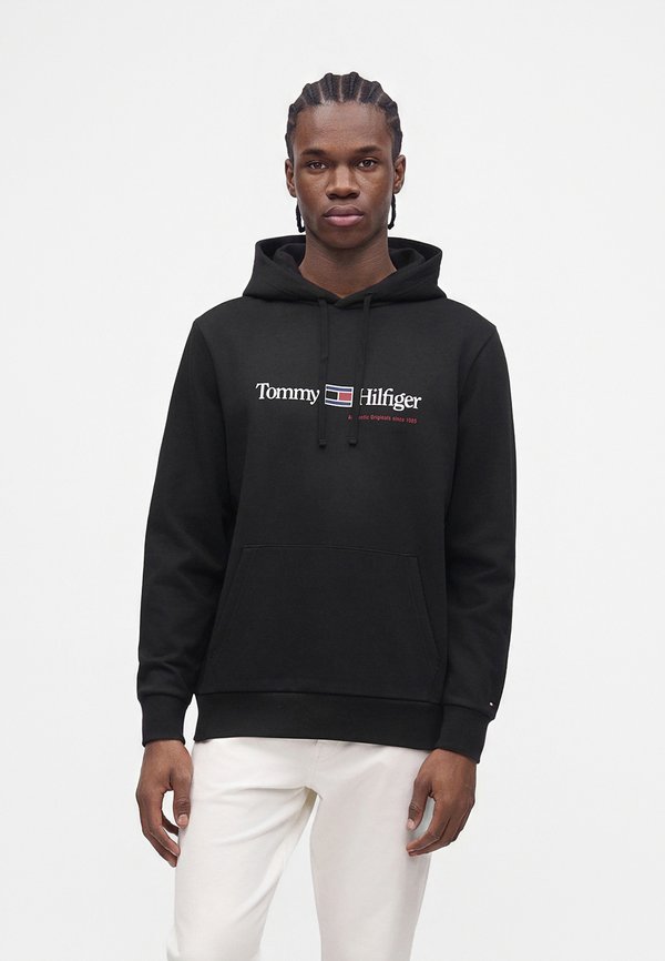 Tommy Hilfiger GRAPHIC  HOODIE - Hoodie - black