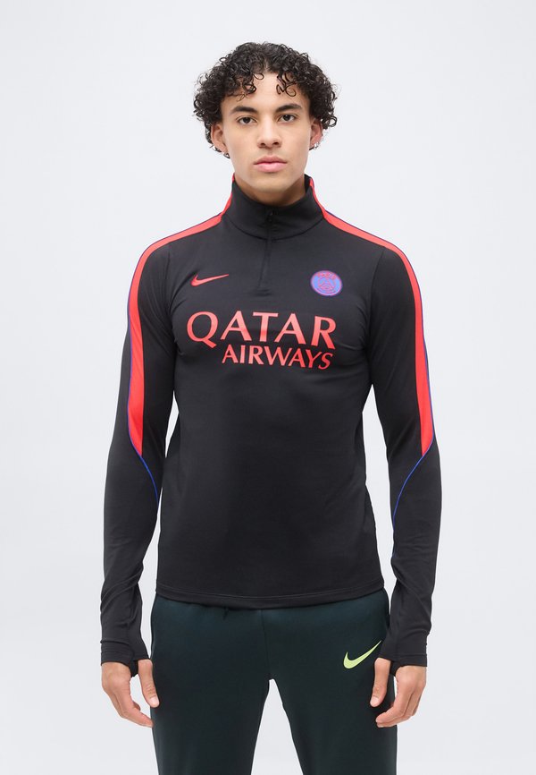 Nike Performance PARIS SAINT-GERMAIN STRIKE DRILL - Club wear - black/global red