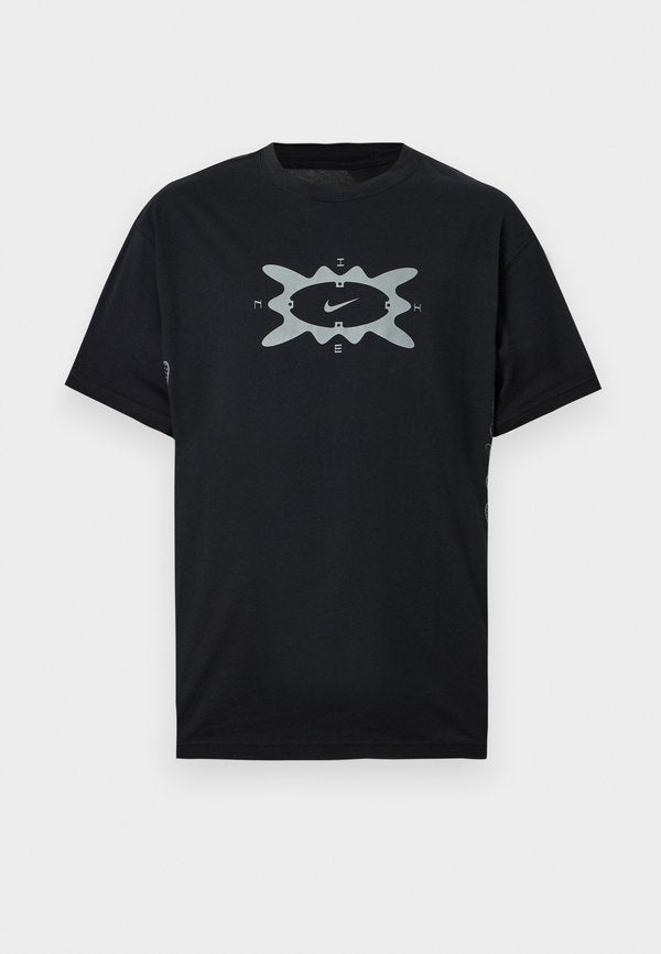 Nike Sportswear TEE REFLECTIVE CYCLE - Print T-shirt - black