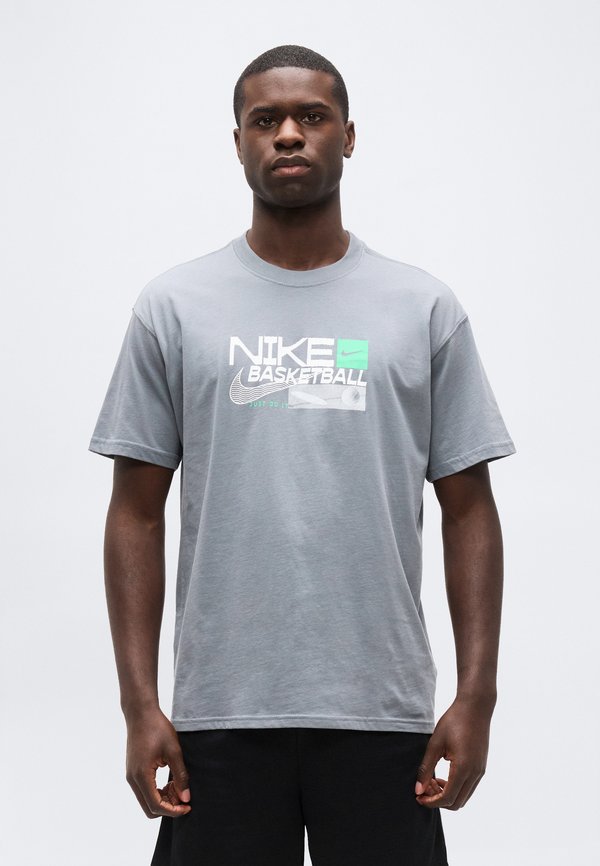 Nike Performance TEE LOOSE - Print T-shirt - cool grey