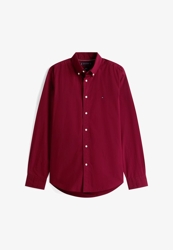 Tommy Hilfiger FLEX SOLID SHIRT CORE ESSENTIALS - Shirt - deep rouge