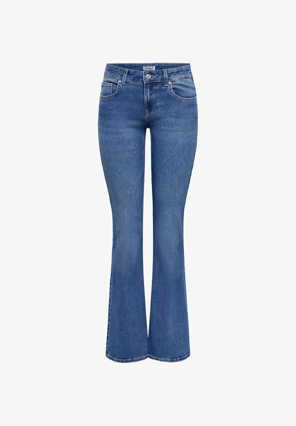 ONLY FLARED FIT JEANS ONLPHOEBE NIEDRIGE TAILLE FLARED JEANS - Bootcut jeans - medium blue denim