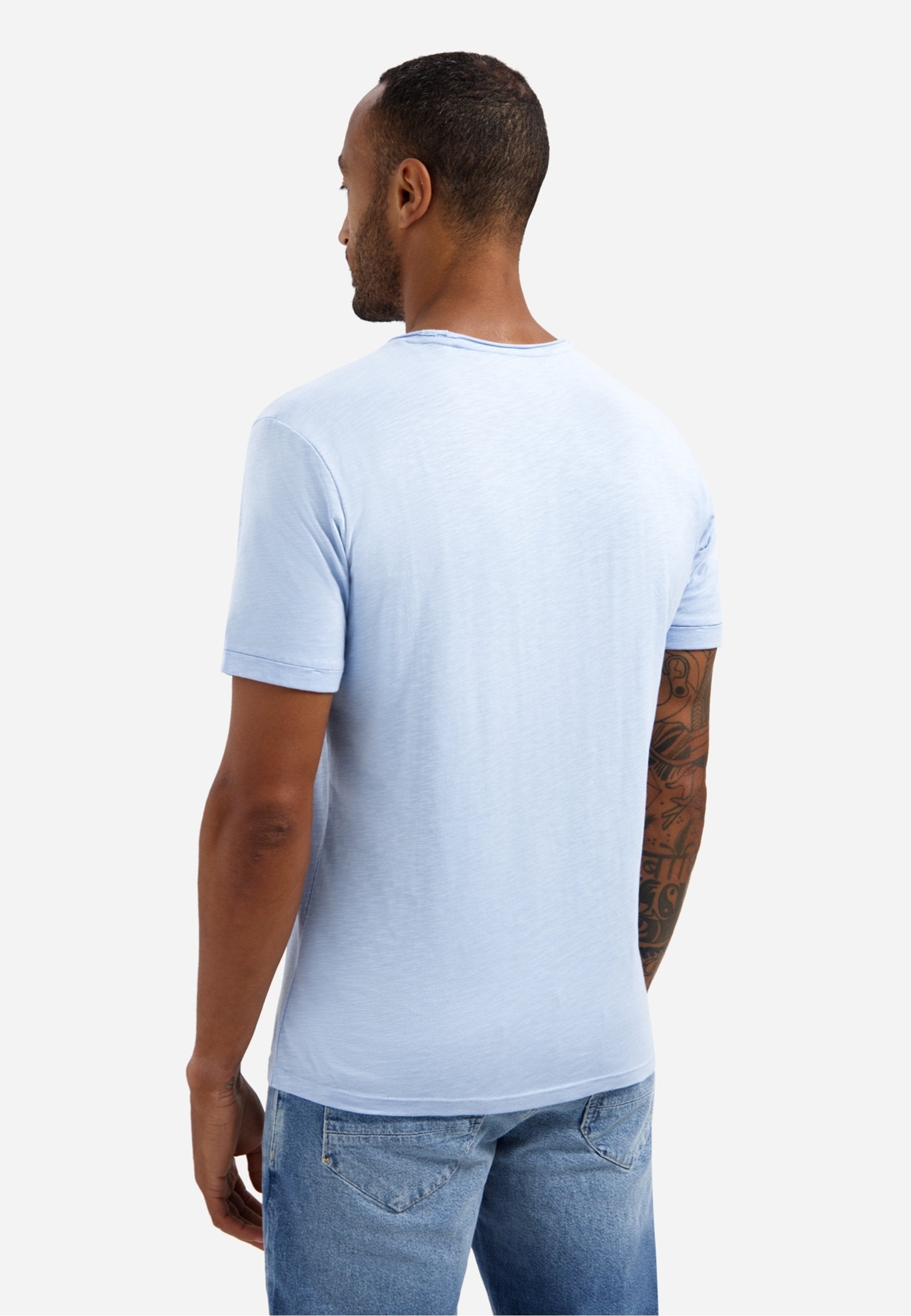 SLUB WITH ROUND NECK Media 4