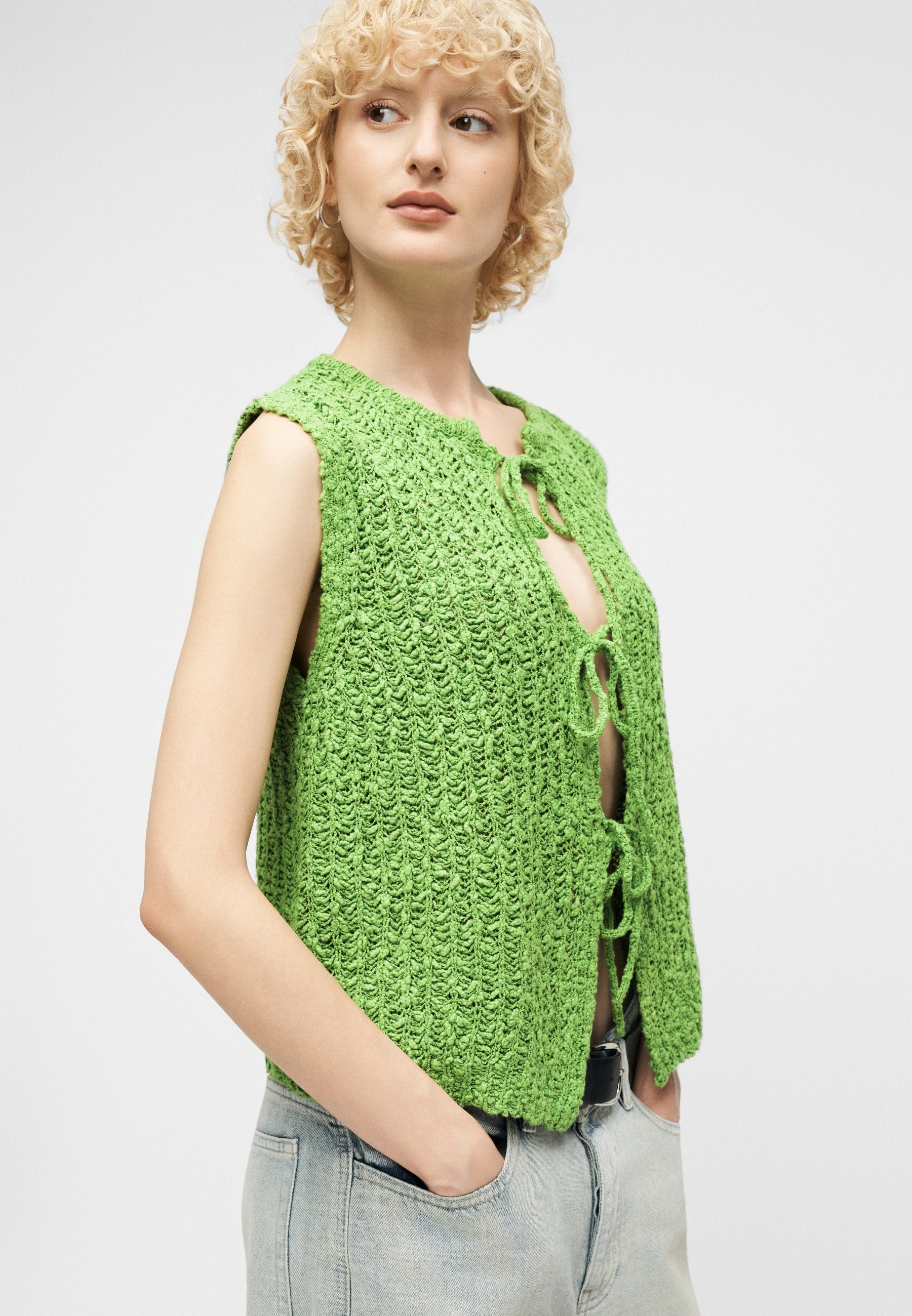 Topshop O NECK TIE