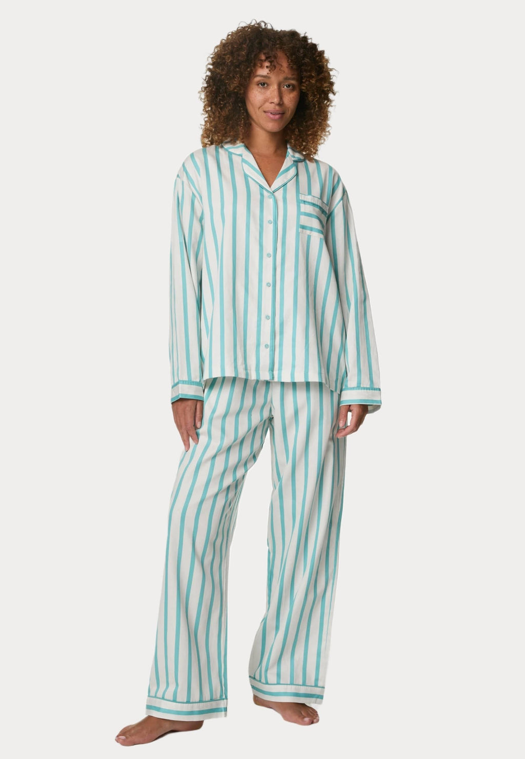 Marks & Spencer WOMEN'S CANDY STRIPED FAMILY CHRISTMAS
