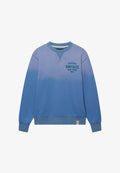 Superdry & Co SUPERDRY BLOCK TEXT CREW NECK SWEATSHIRT.. - Sweatshirt - colony blue