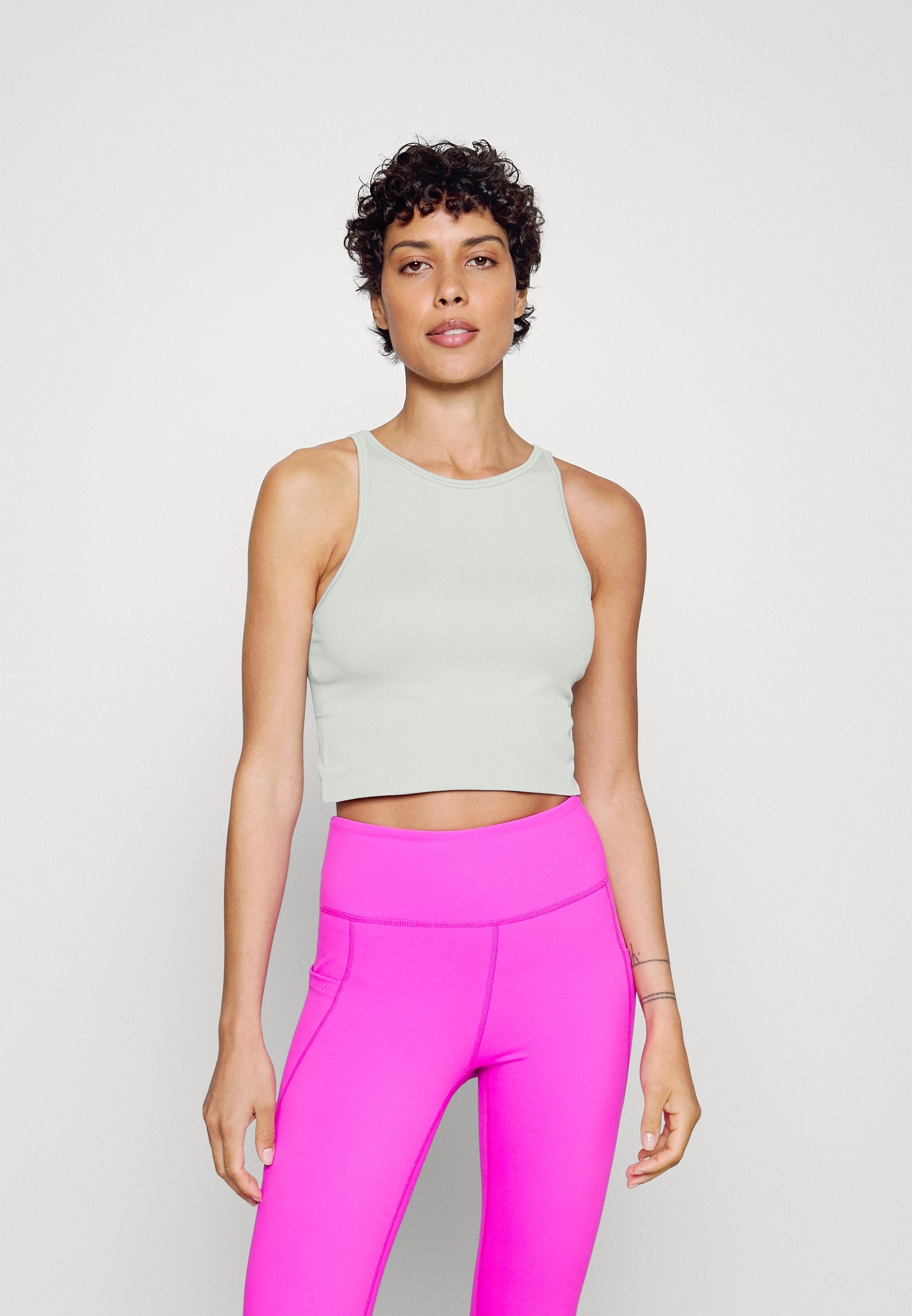 Athleta AURORA HIGH NECK CROP TANK