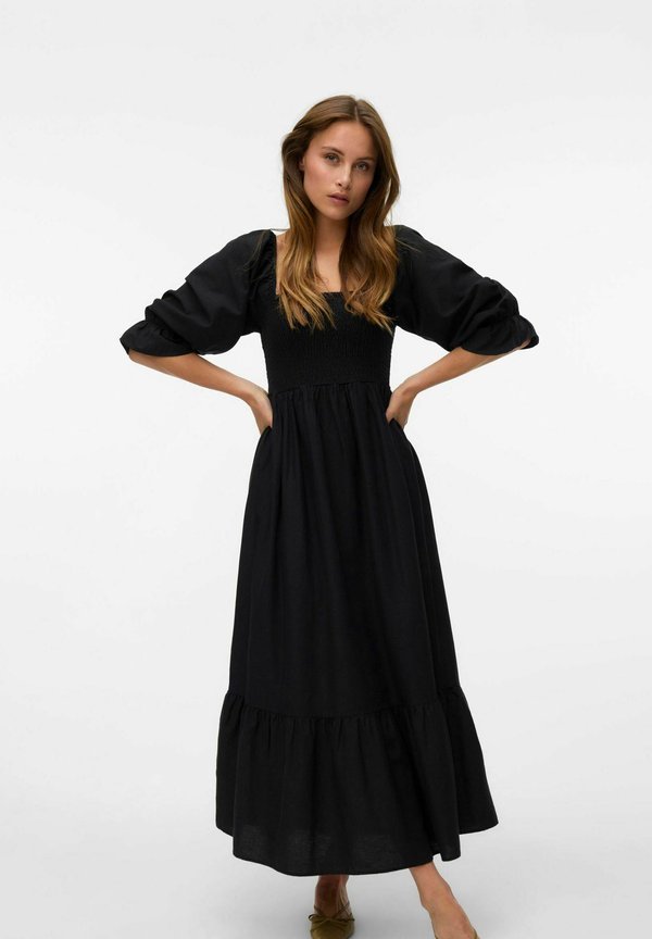 Vero Moda VMMARIELL Long - Maxi dress - black