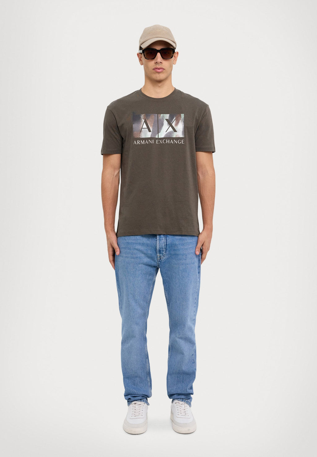 Armani Exchange T-Shirt print Media 2