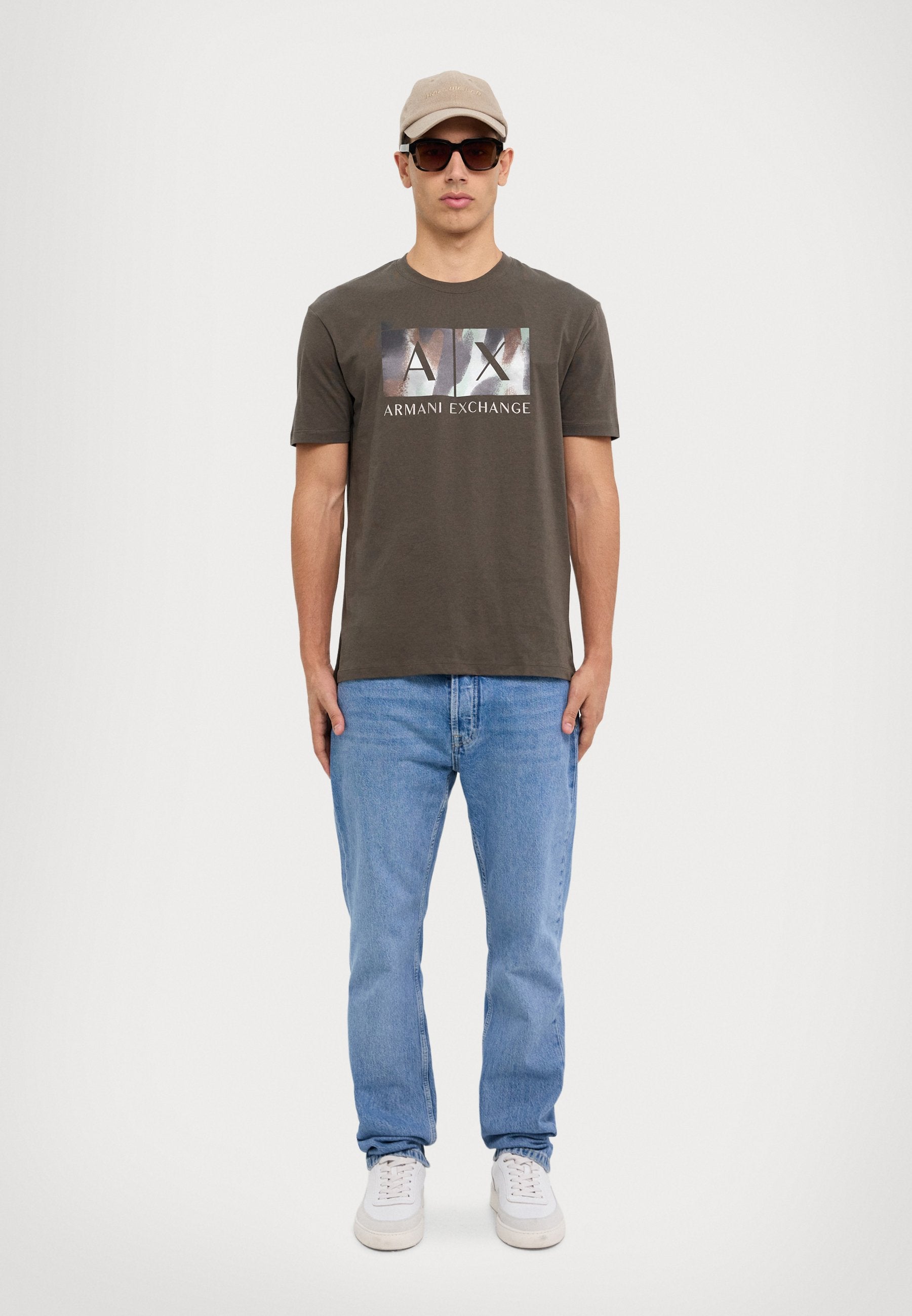 Armani Exchange T-Shirt print Media 2