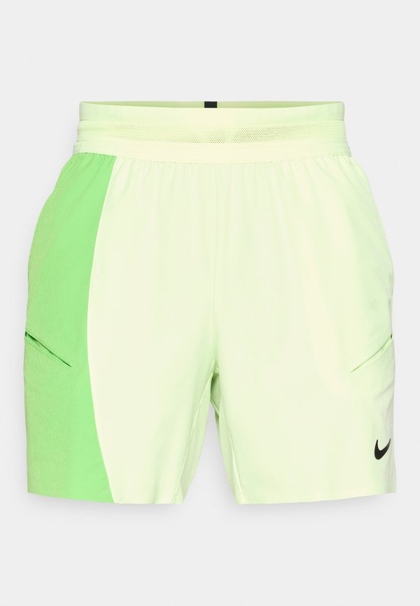 Nike Performance NIKECOURT SLAM SHORT  - Sports shorts - light liquid lime/mean green/black