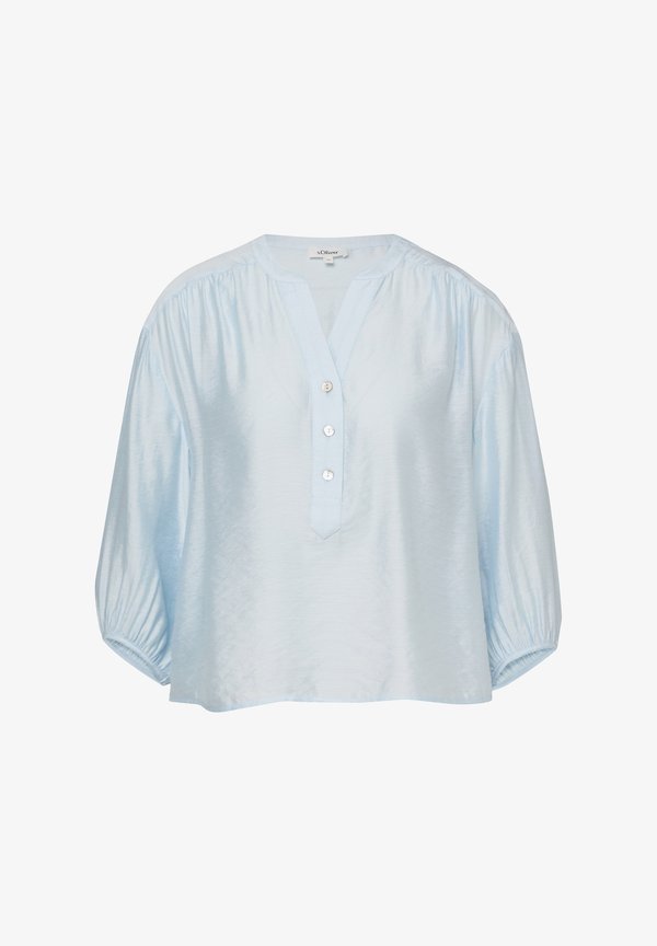 s.Oliver BLUSE - Blouse - hellblau