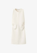 Mango ADULT - Shift dress - white