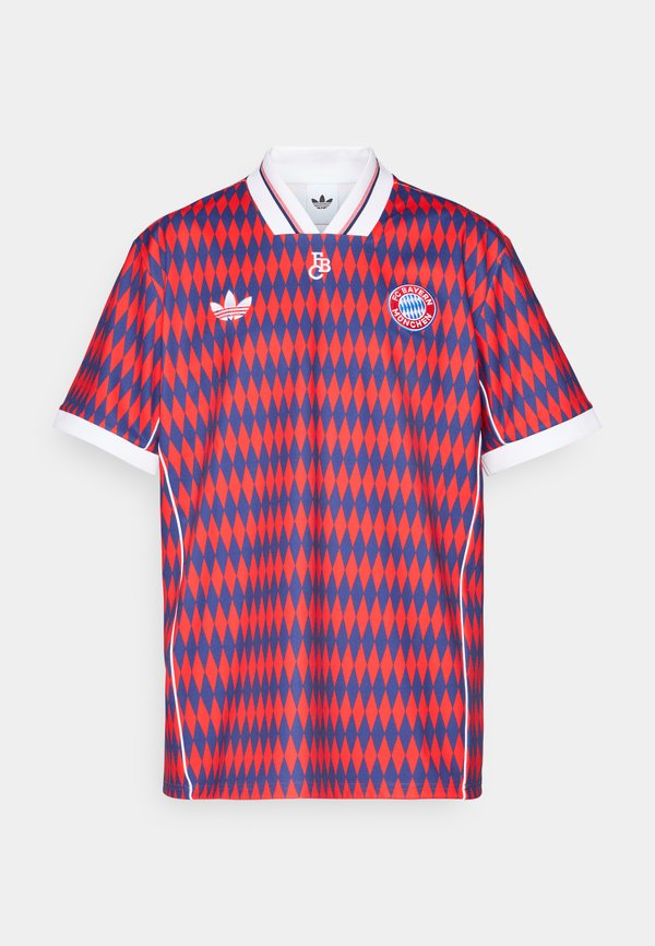 adidas Performance FC BAYERN MUNICH LIFESTYLER JERSEY - Club wear - red/dark blue