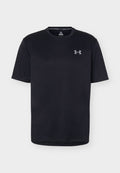 Under Armour TECH UTILITY - Sports T-shirt - black/steel