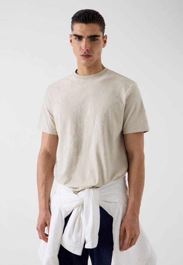 Guess Print T-shirt - creme
