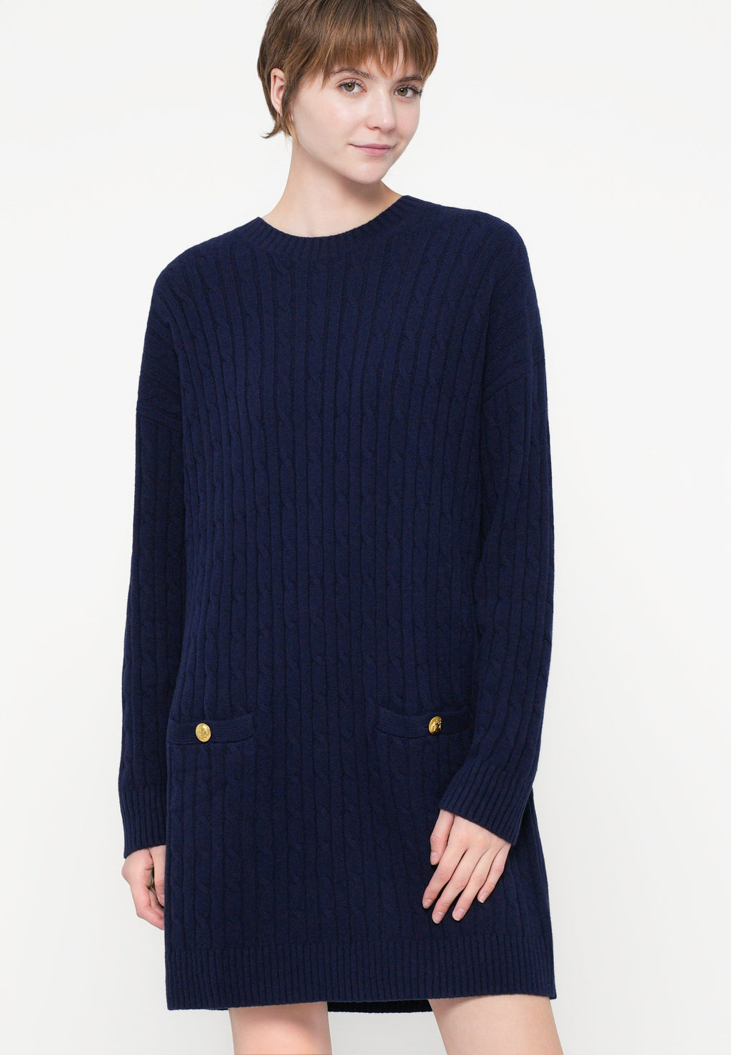 GAP CREWNECK MINI DRESS
