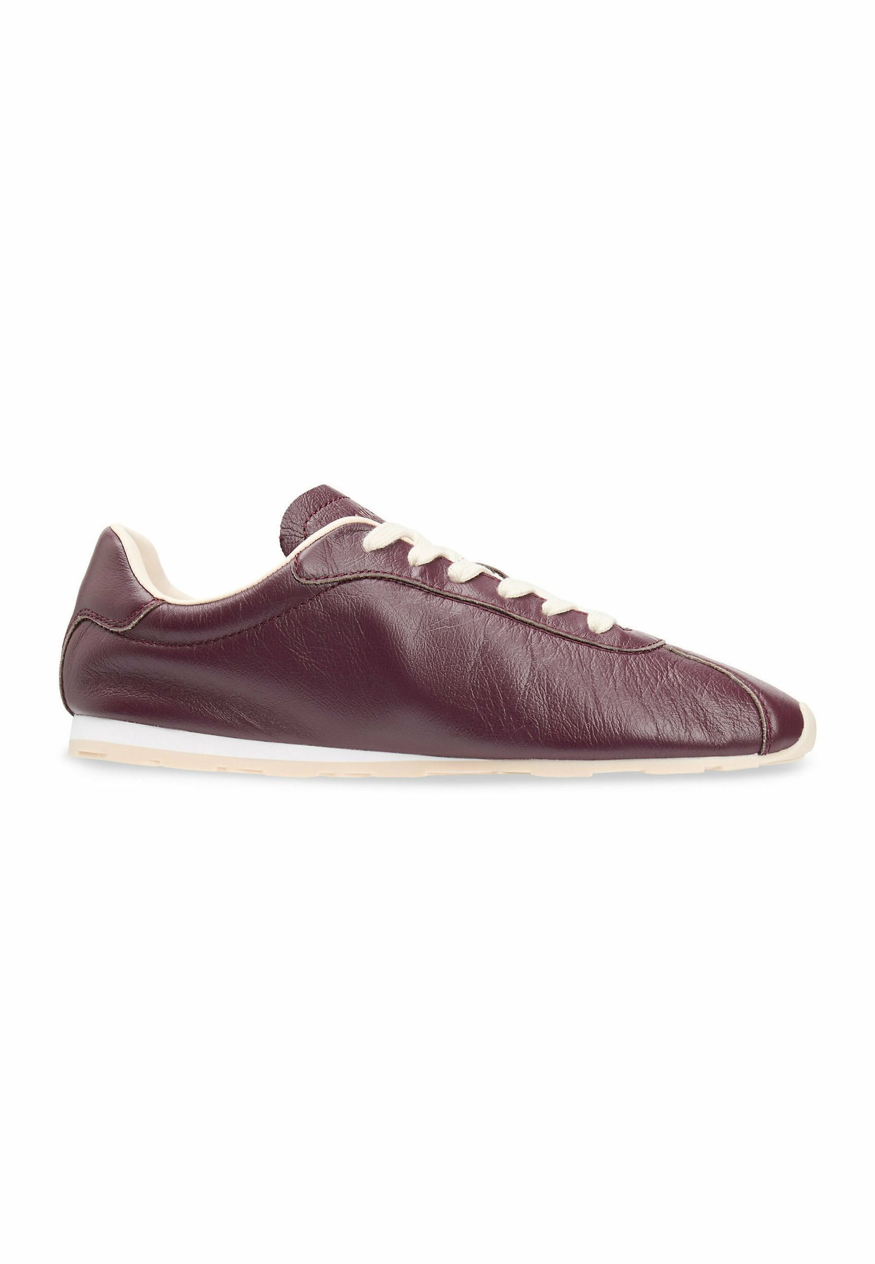 TH MONOGRAM LOW PROFILE LEATHER TRAINERS Media 7