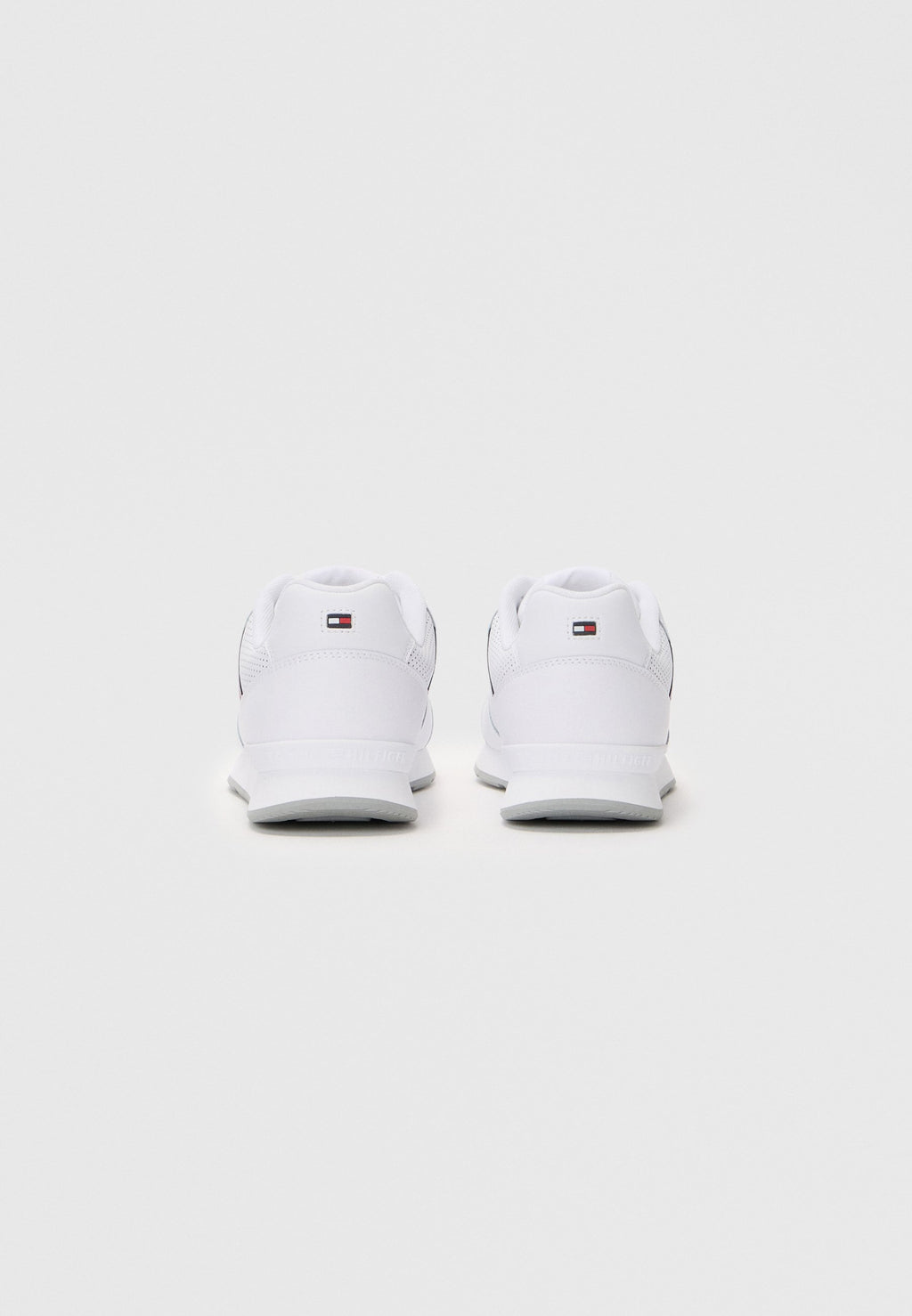 Tommy Hilfiger SIGNATURE TAPE TRAINERS WITH LEATHER
