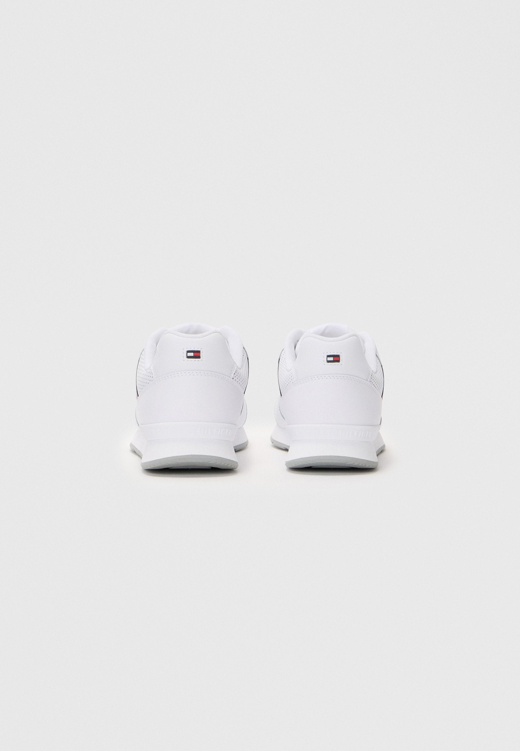 Tommy Hilfiger SIGNATURE TAPE TRAINERS WITH LEATHER
