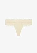 Calvin Klein Underwear PERFECTLY FIT  - Thong - bone white