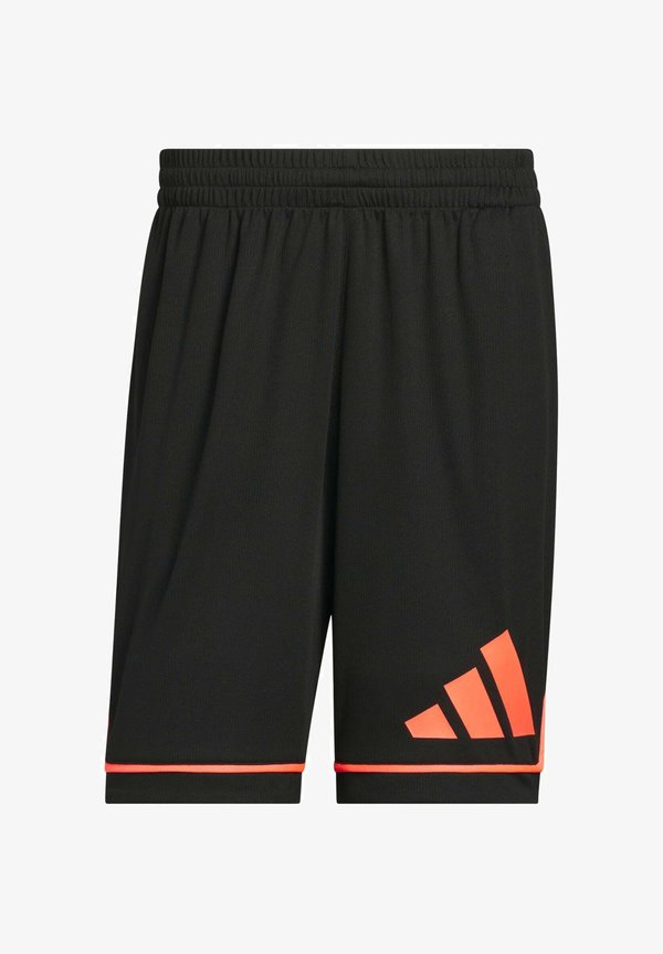 adidas Performance BADGE OF SPORT SHORT 9IN - Sports shorts - black   solar turbo