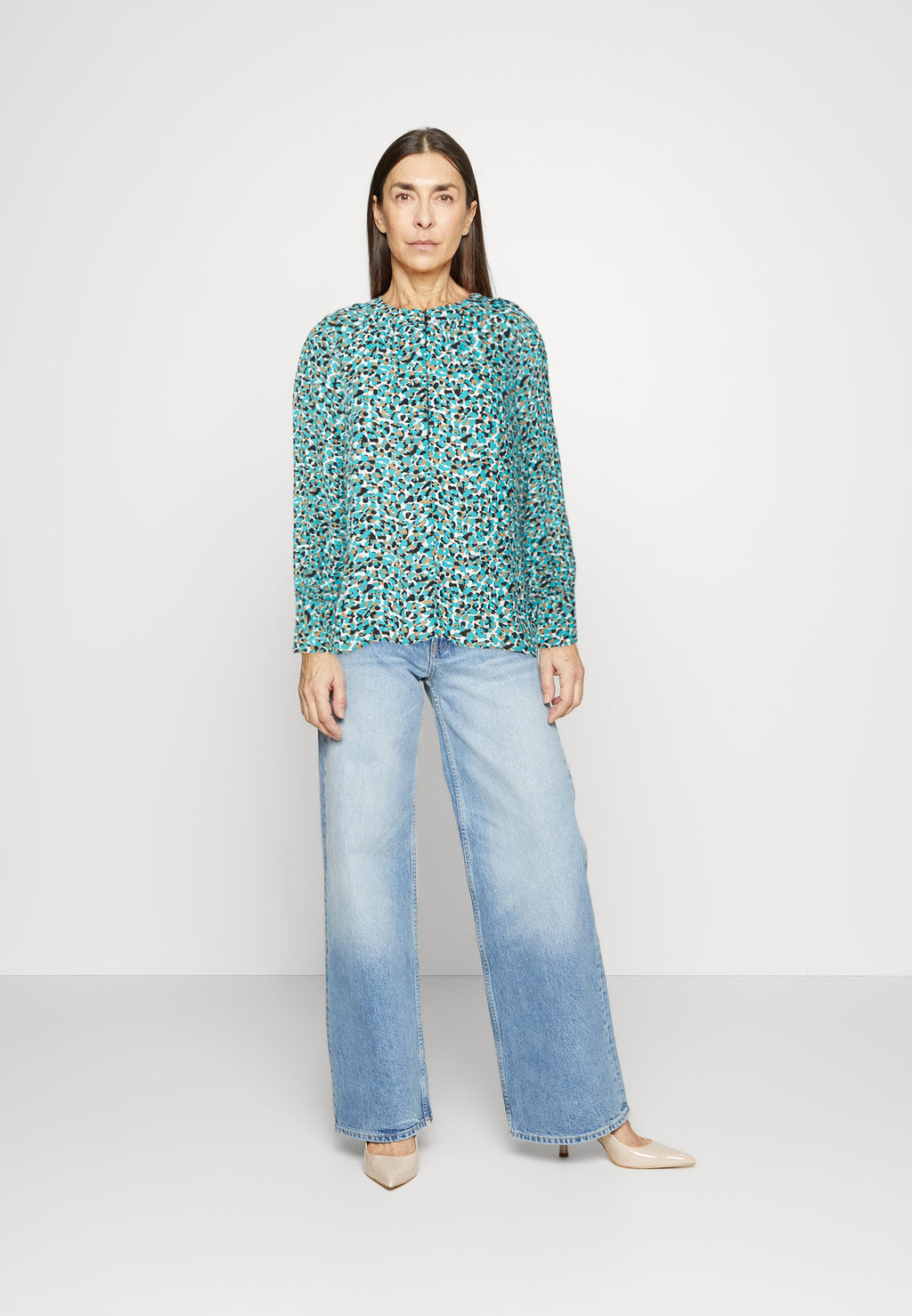 Marks & Spencer ZIP DETAIL BLOUSE