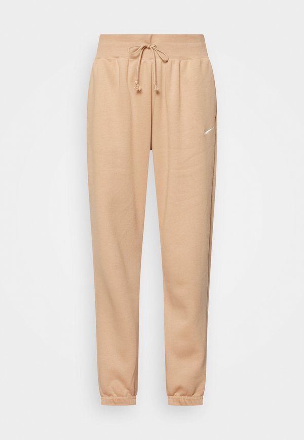 Nike Sportswear W PHNX FLC HR OS - Tracksuit bottoms - hemp/sail