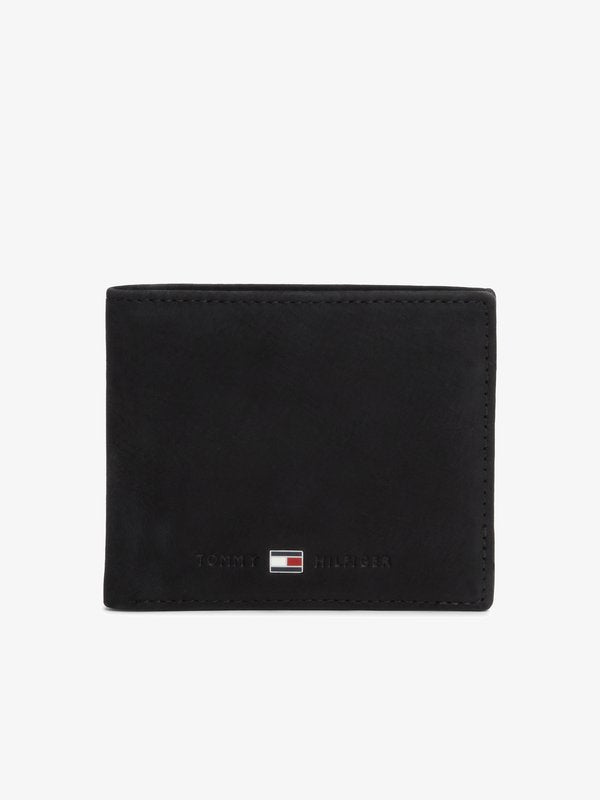 Tommy Hilfiger JOHNSON MINI WALLET - Wallet - black