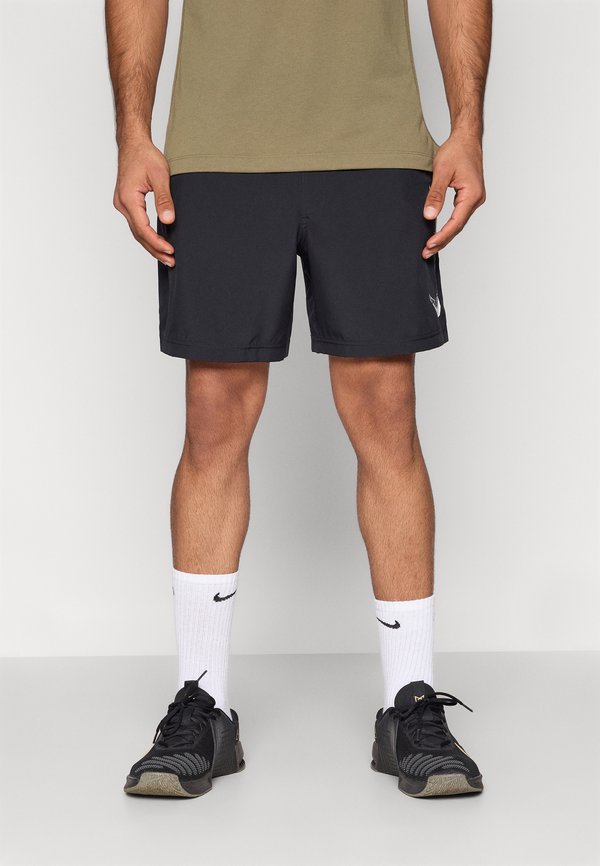 Nike Performance FORM SHORT - Sports shorts - black/white