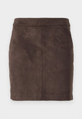 Vero Moda VMDONNADINA SHORT - Mini skirt - coffee bean