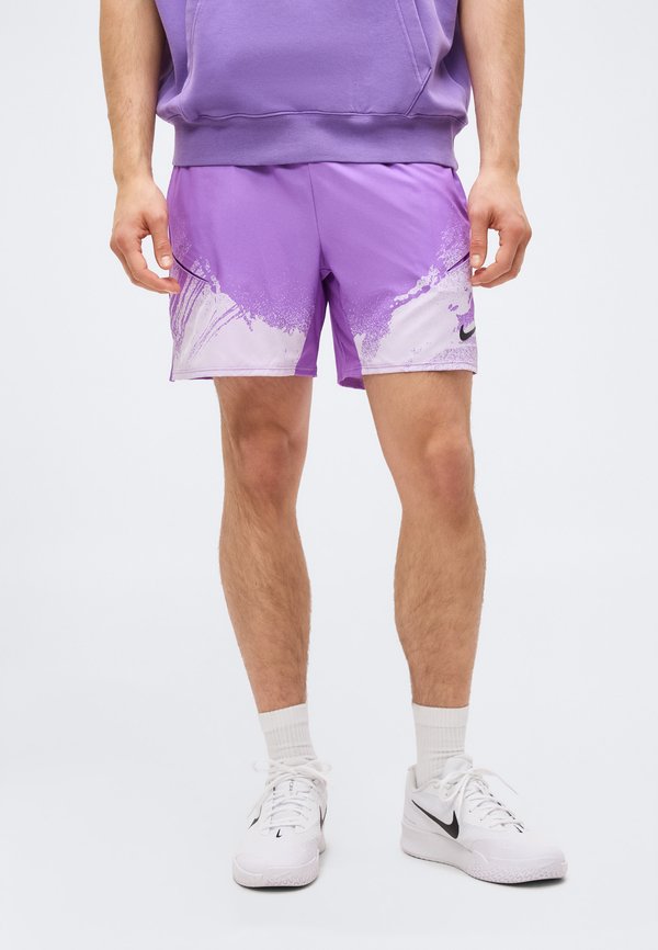 Nike Performance NIKECOURT ADVANTAGE SLAM SHORT - Sports shorts - bright violet/violet mist/black