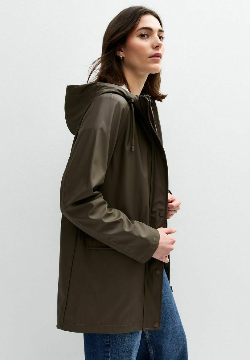 New Look WATER RESISTANT DRAWSTRING HOOD