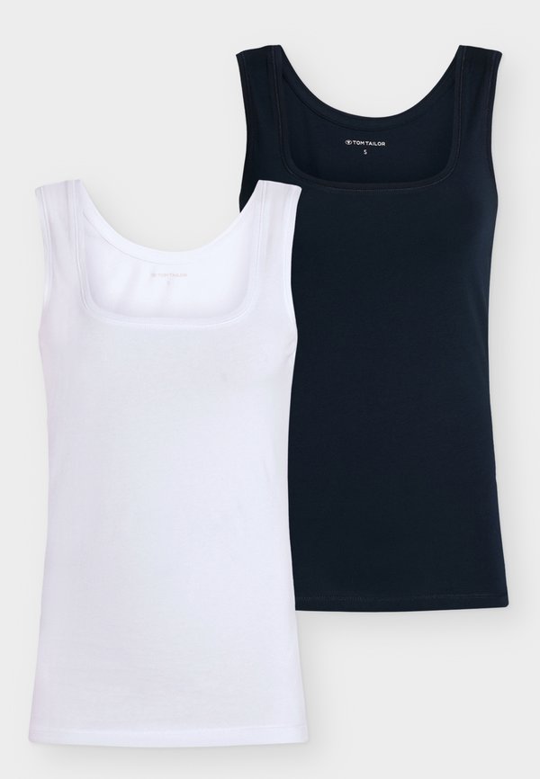 TOM TAILOR 2-PACK - Top - sky captain blue
