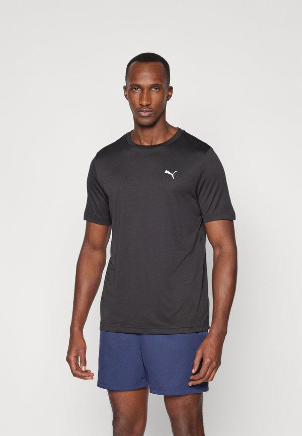 Puma SMALL LOGO TEE - Sports T-shirt - black
