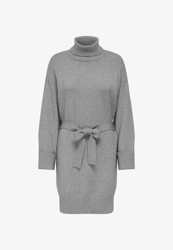 ONLY Knitted ONLMONICA Short - Jumper dress - ultimate grey