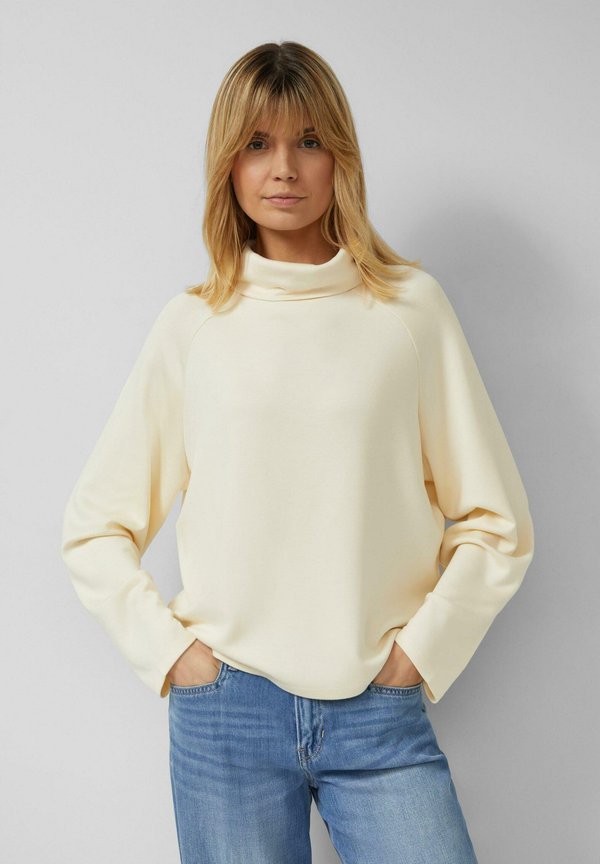 s.Oliver SWEATSHIRT - Sweatshirt - helles beige