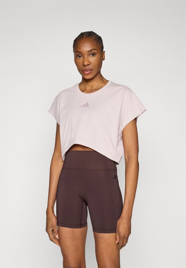 adidas Performance POWER WORKOUT CROPPED BOXY 3 STRIPES