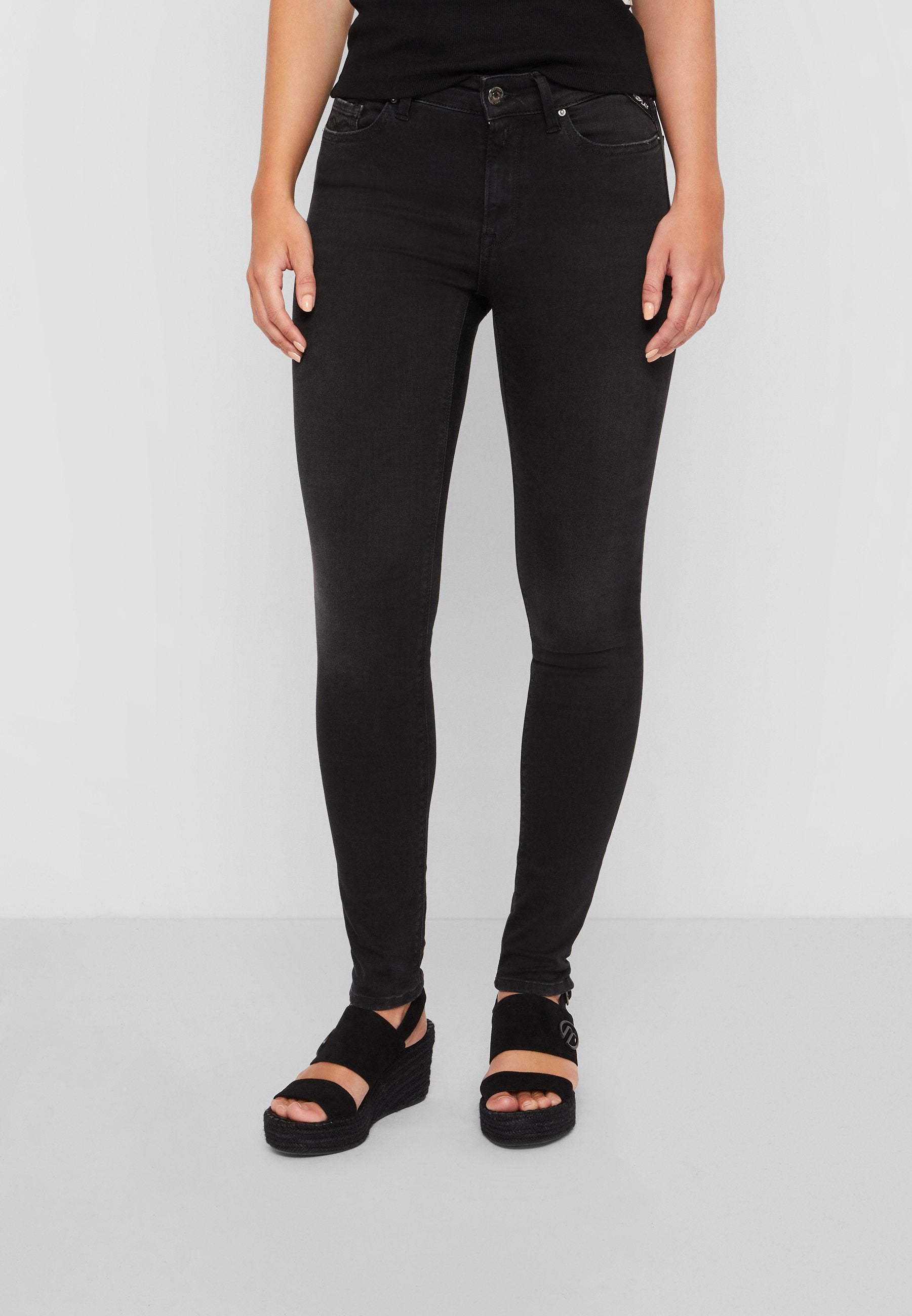Replay LUZ HIGH WAIST HYPERFLEX CLOUDS