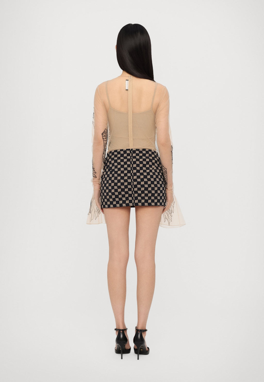 David Koma WING MACRAME BODYSUIT
